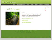 Tablet Screenshot of herbstevenson.com